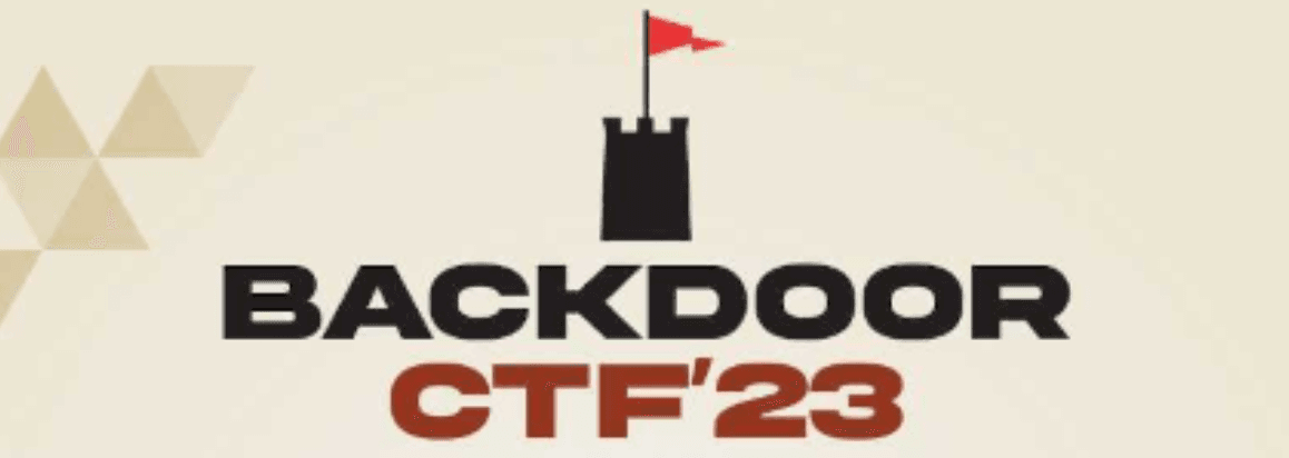 Backdoor CTF 2023 | Reverse Engineering