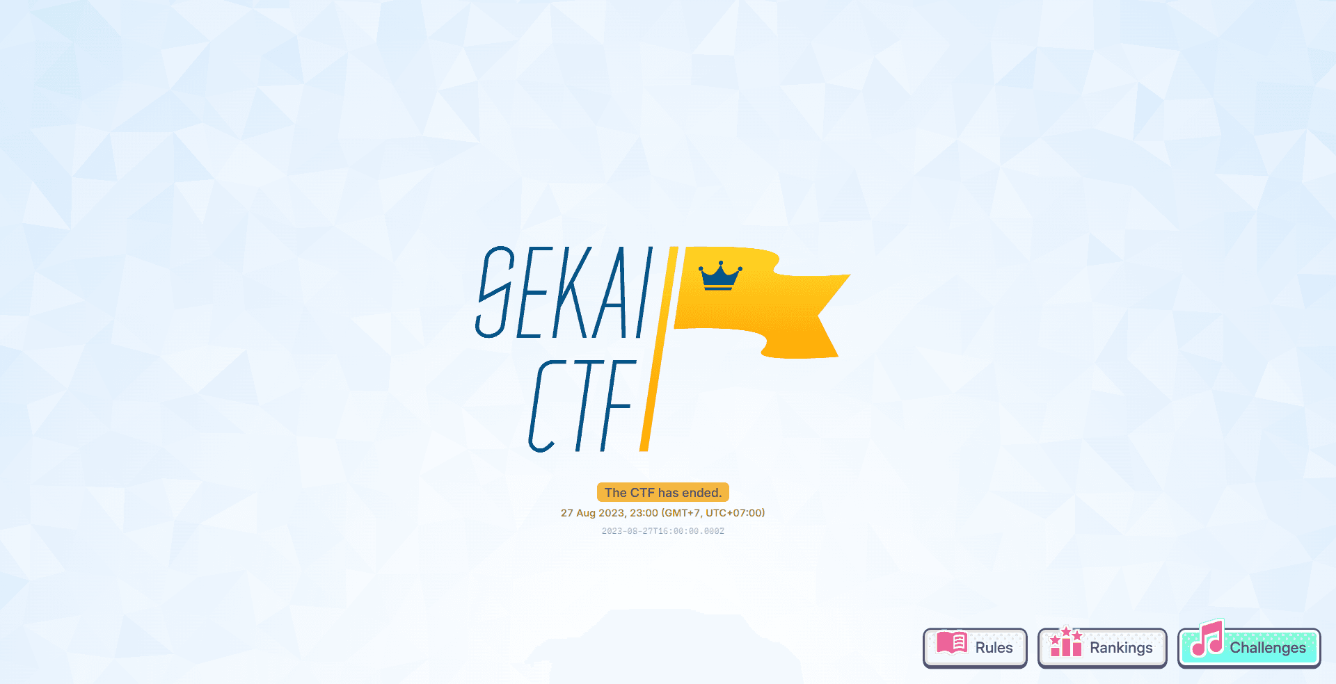 SekaiCTF 2023 | Reverse Engineering